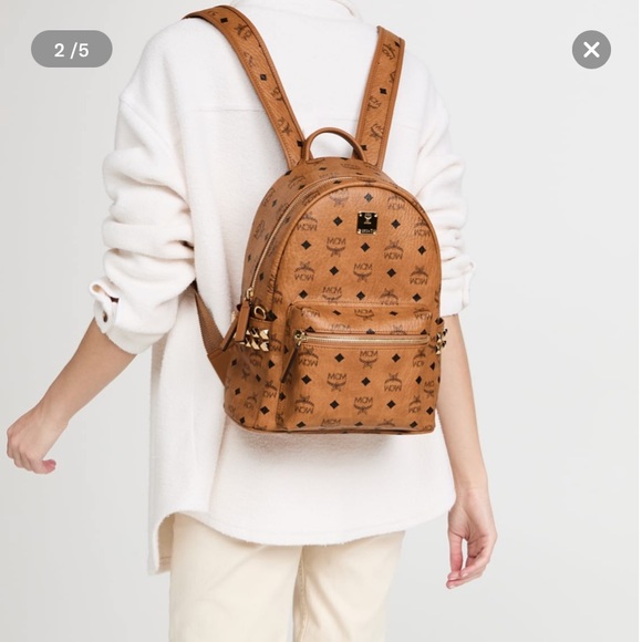 MCM Stark Small Side-Stud Backpack - Picture 3 of 17